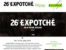 Tablet Screenshot of expotche.com.br